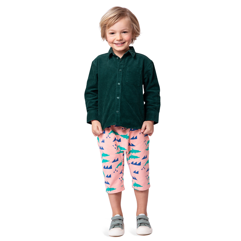 Jogginbukser Burda Kids 9208 str. 104-146 - Billede 4
