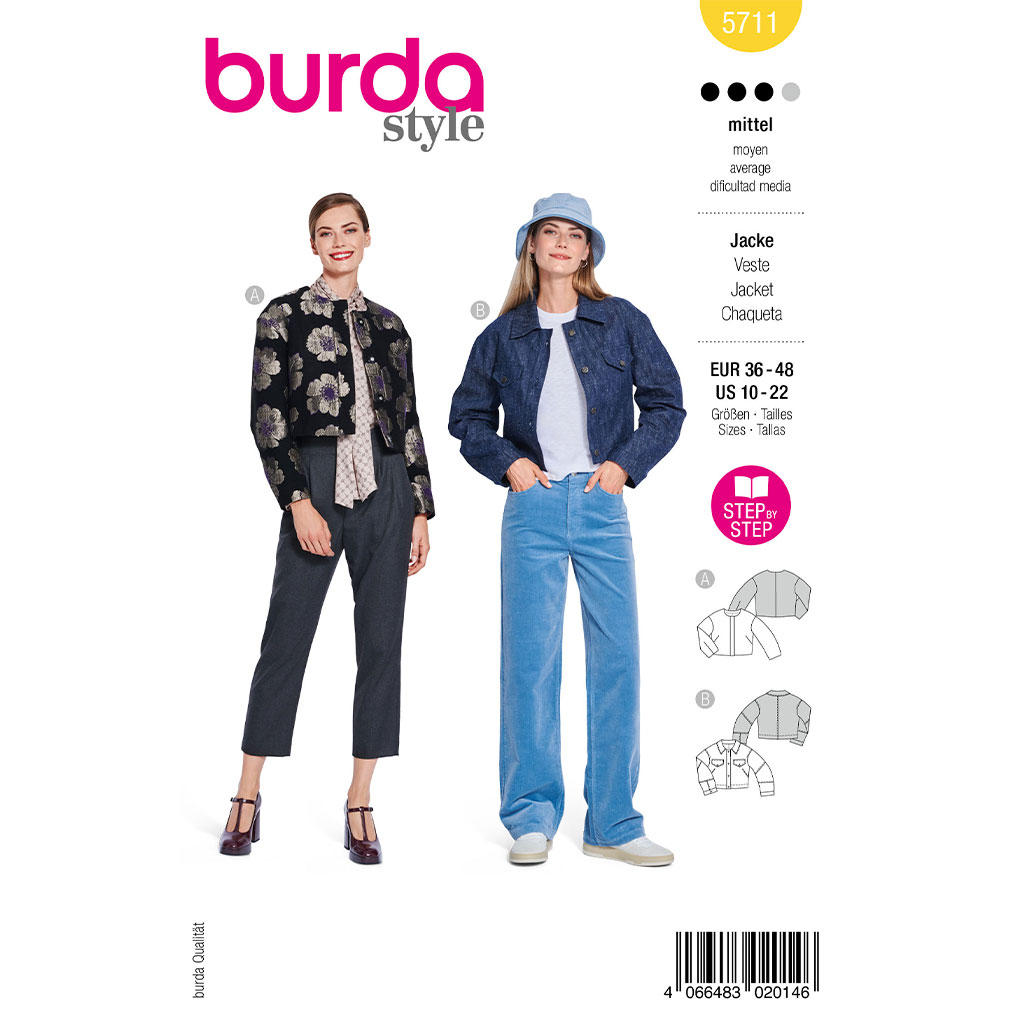 Jakke Burda 5711 str. 36-48