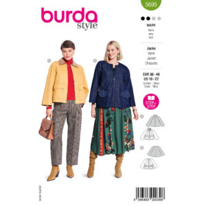 Jakke Burda 5695 str. 36-48