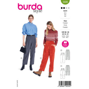 Bukser Burda 5699 str. 36-48