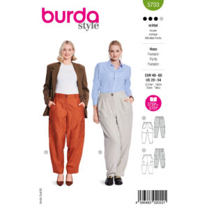 Bukser Burda 5703 str. 46-60