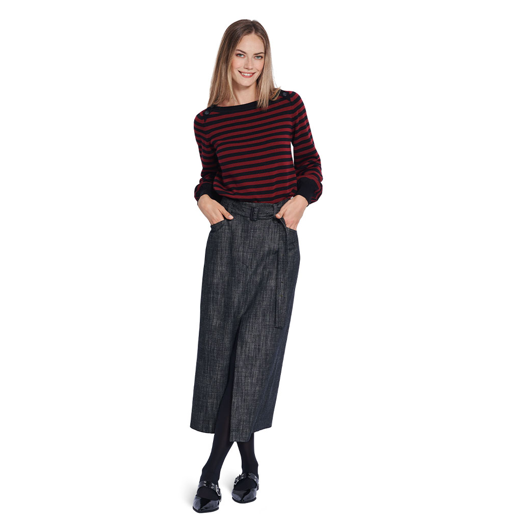 Nederdel Burda 5715 str. 36-48 - Billede 4