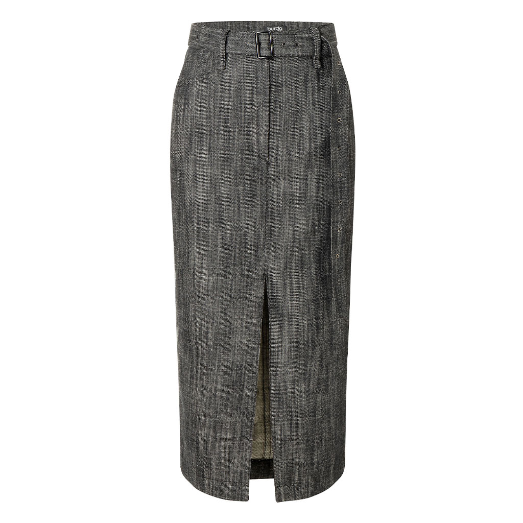 Nederdel Burda 5715 str. 36-48 - Billede 5
