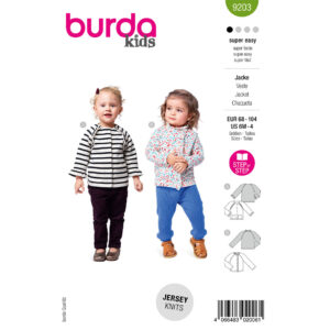 Jakke Burda Kids 9203 str. 68-104