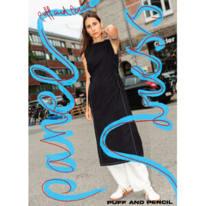 Puff and Pencil Panel dress str. XXS-XXL