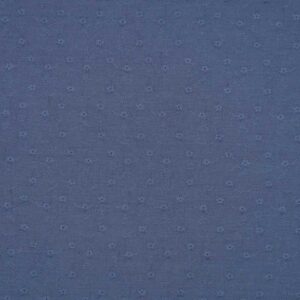 Bomuld m/broderi ranker Slate blue