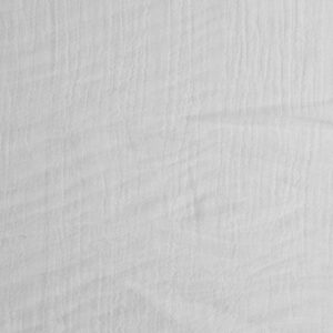 Voile m/ vævet zigzag Trend white