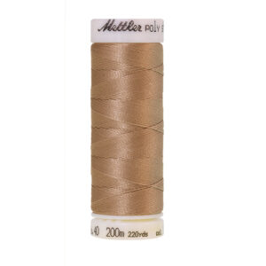 Sytråd Poly Sheen 40, 200m Lys khaki