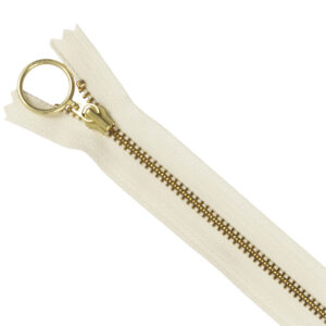 Lynlås 4mm m/ ring 20cm Fløde