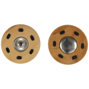 Trykknap lukning i træ 23mm