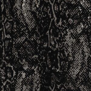 Pailletstof snake Sort
