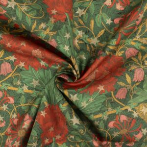 Liberty Fabrics March Sparkle Flaskegrøn