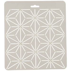 Sashiko stencil stjerner 17 x 17cm