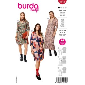 Kjole Burda 5648 str. 34-44