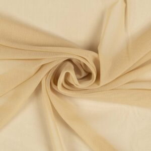 Ensfarvet mesh Lys camel
