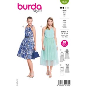 Kjole Burda 5635 str. 36-48