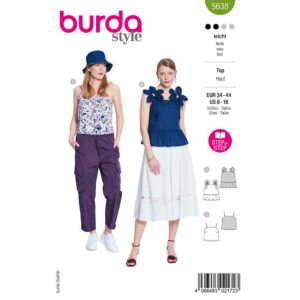 Top Burda 5638 str. 34-44