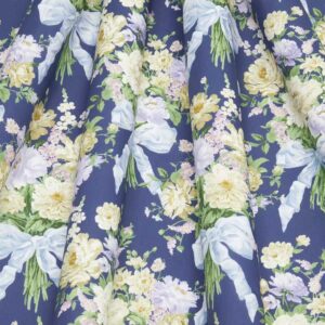 Liberty Fabrics & Bridgerton Bow Bouquet Blågrå