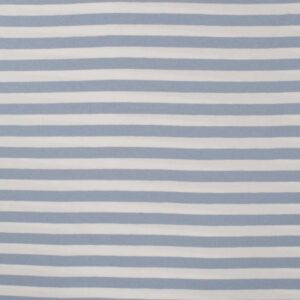 Jersey m/strib Opal blå
