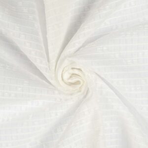 Bomuldsdobby Trend white