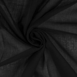 Soft voile Krymp op til 5%, sort