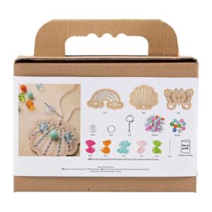 Mini DIY Kit Broderi, Sommerfugl, mm