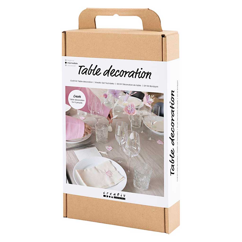 DIY Kit Bordpynt, pastelfarver - Billede 3