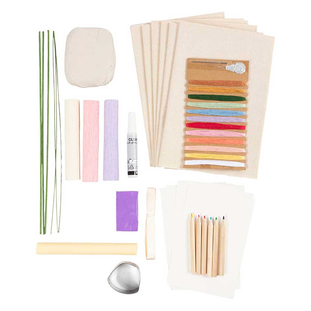 DIY Kit Bordpynt, pastelfarver - Billede 4
