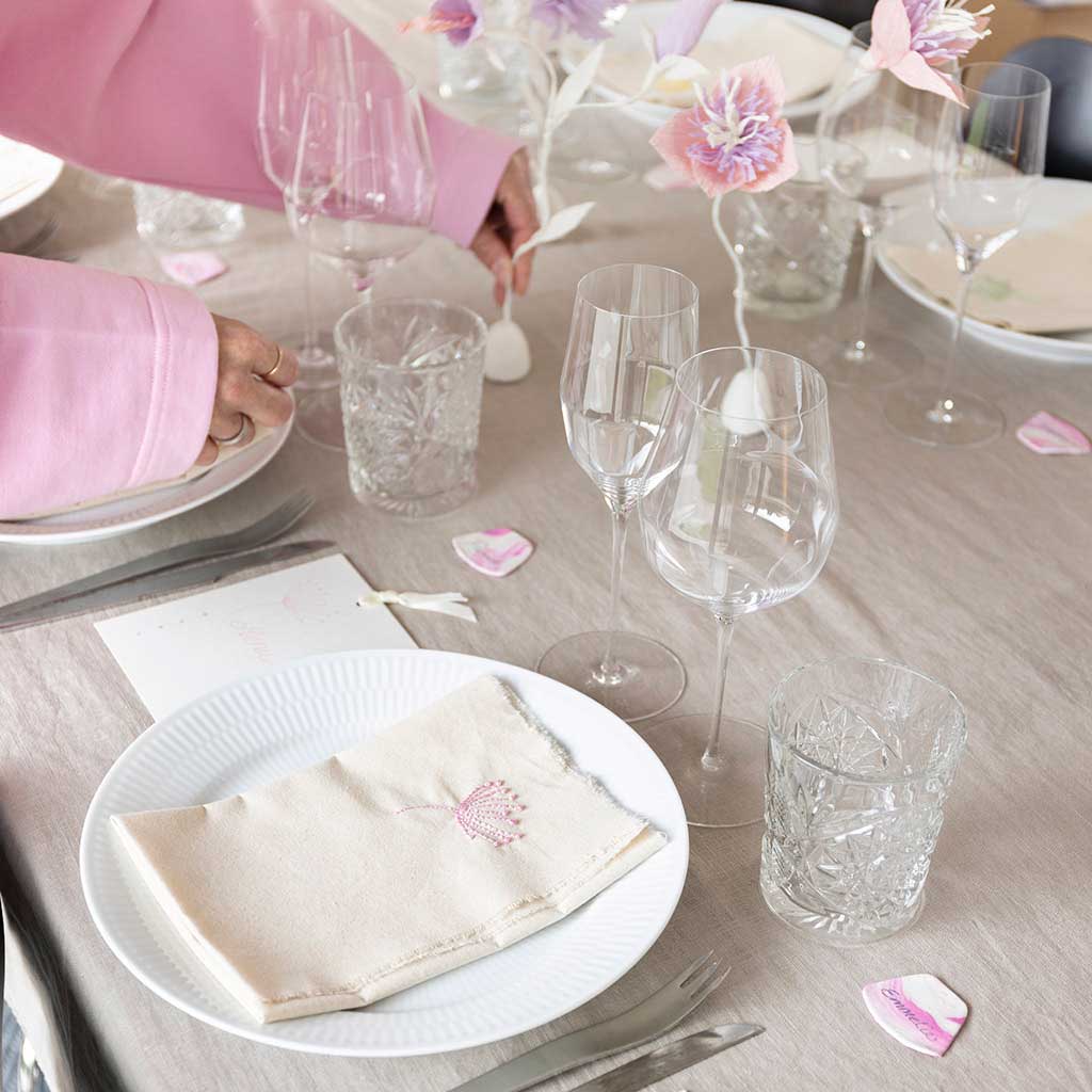 DIY Kit Bordpynt, pastelfarver - Billede 5