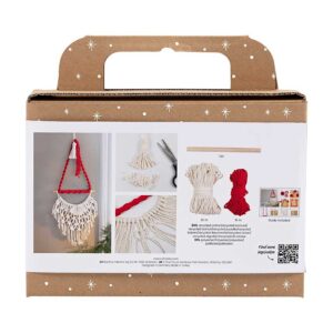 Mini DIY Kit Macramé, Julemand