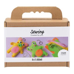 Mini DIY Kit Syning, Frø og bamse
