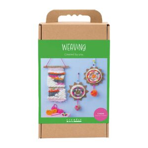 DIY Kit Vævning, Vægophæng, ass. farver