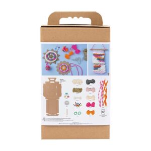 DIY Kit Vævning, Vægophæng, ass. farver