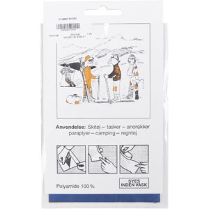 Nylon-lap M/LIM TIL OMGÅENDE REPARATION, Ultra marine 10x20cm