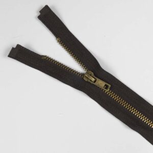 Jakkelås 75 cm metal 6mm Mørk brun