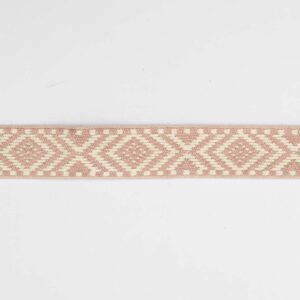 Gjordbånd vævet 30mm Gammel rosa