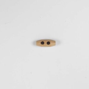 Duffelcoat knap 30mm Træ