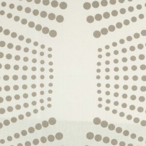 Gardin m/ prikker trend white