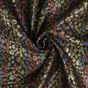 Lurex vare multi farver Sort