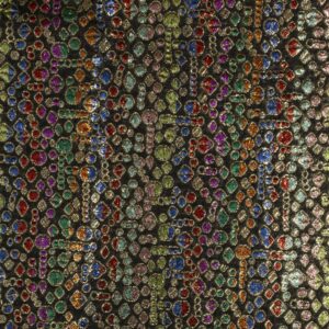 Lurex vare multi farver Sort