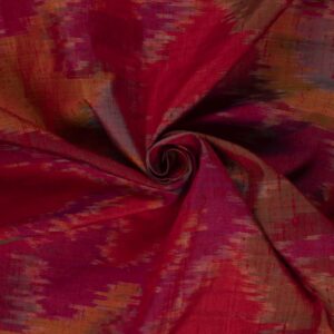 Thai-silke abstrakt Rød