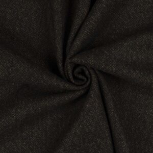 Uldmix herringbone Brun