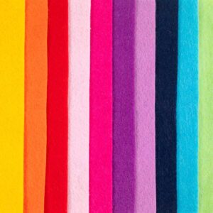 Hobbyfilt, A4, ark 210x297 mm, Multicolor