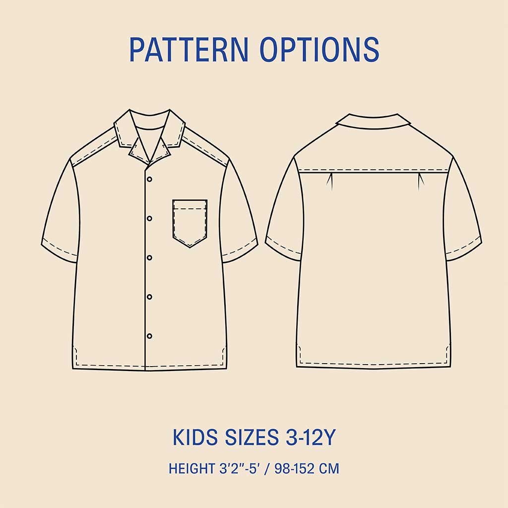 WBM Kids Tropical shirt str. 3-12 år - Billede 3
