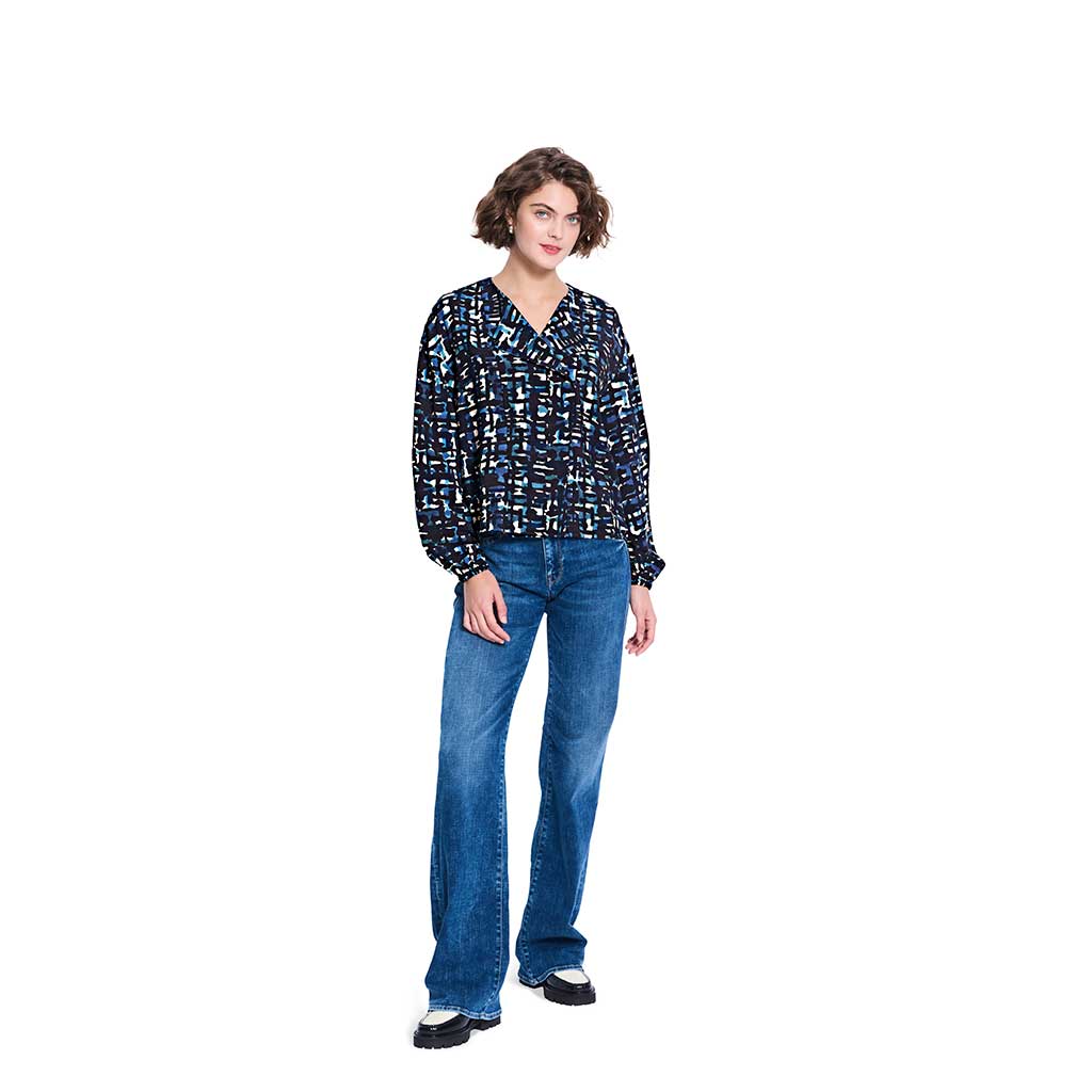 Bluse Burda str. 36-48 - Billede 5