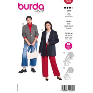 Blazer Burda Curvy str. 46-56