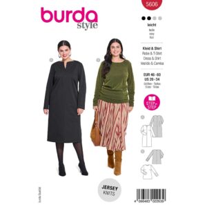 Kjole og Bluse Burda Curvy str. 46-60
