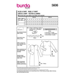 Kjole og Bluse Burda Curvy str. 46-60