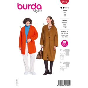 Jakke og Frakke Burda str. 36-48