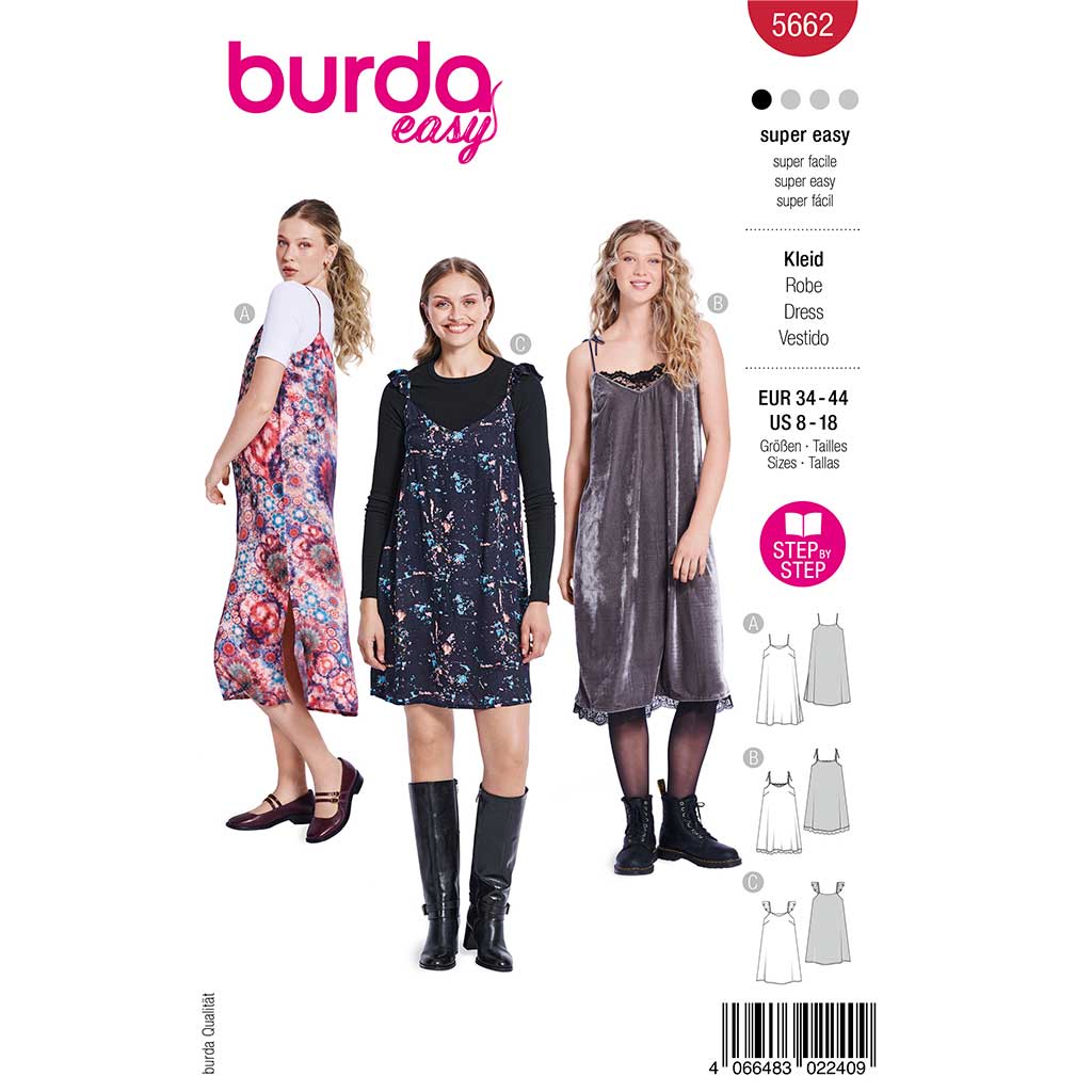 Kjole Burda str. 34-44